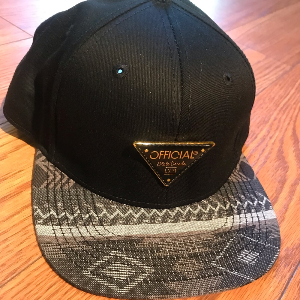 Black Official hat. Brand new.